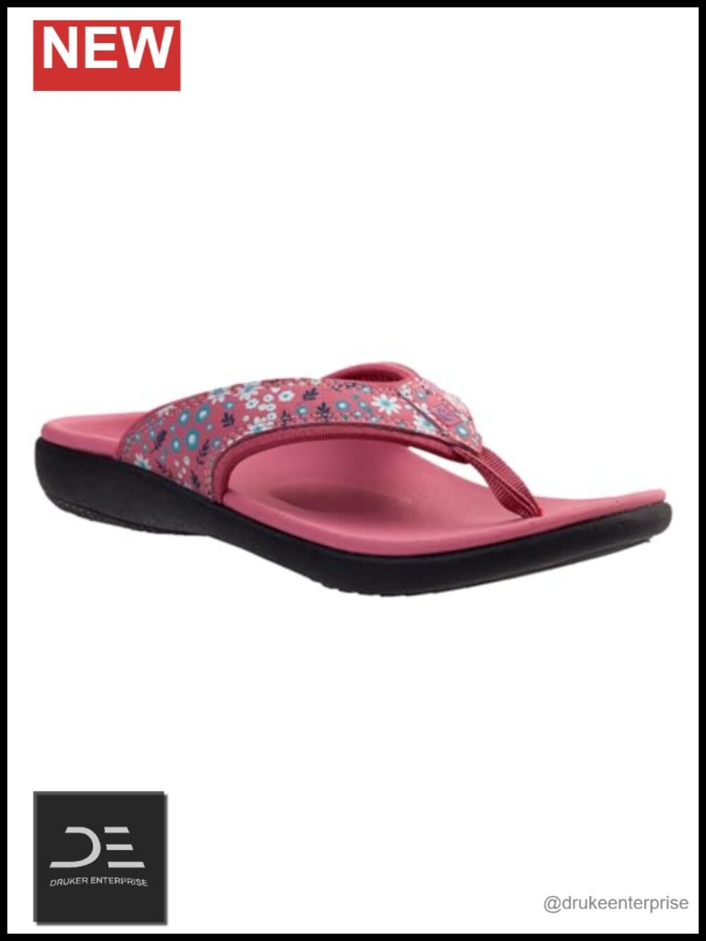 Women's Orthotic Arch Support Slip-On Water Resistant Wedge Sandals